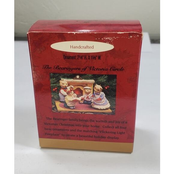 Vintage 1993 Hallmark Keepsake Ornament The Bearingers Abearnathy Bearinger - Picture 6 of 7